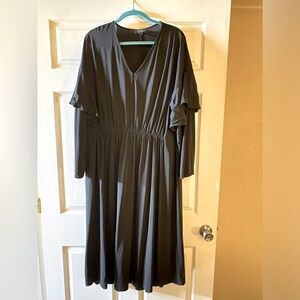 COS black dress long sleeves size M/L great condition